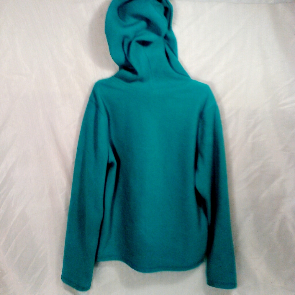 Old Navy Teal Hoodie sz Lg 10/12 girl - Picture 2 of 3
